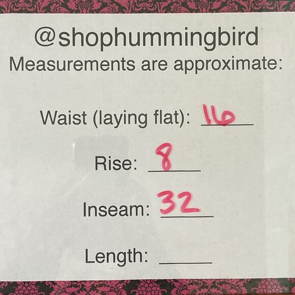 7 For All Mankind Bootcut Blue Jeans Pink Swarovski Crystal Back Pockets SZ 30 - Picture 10 of 10